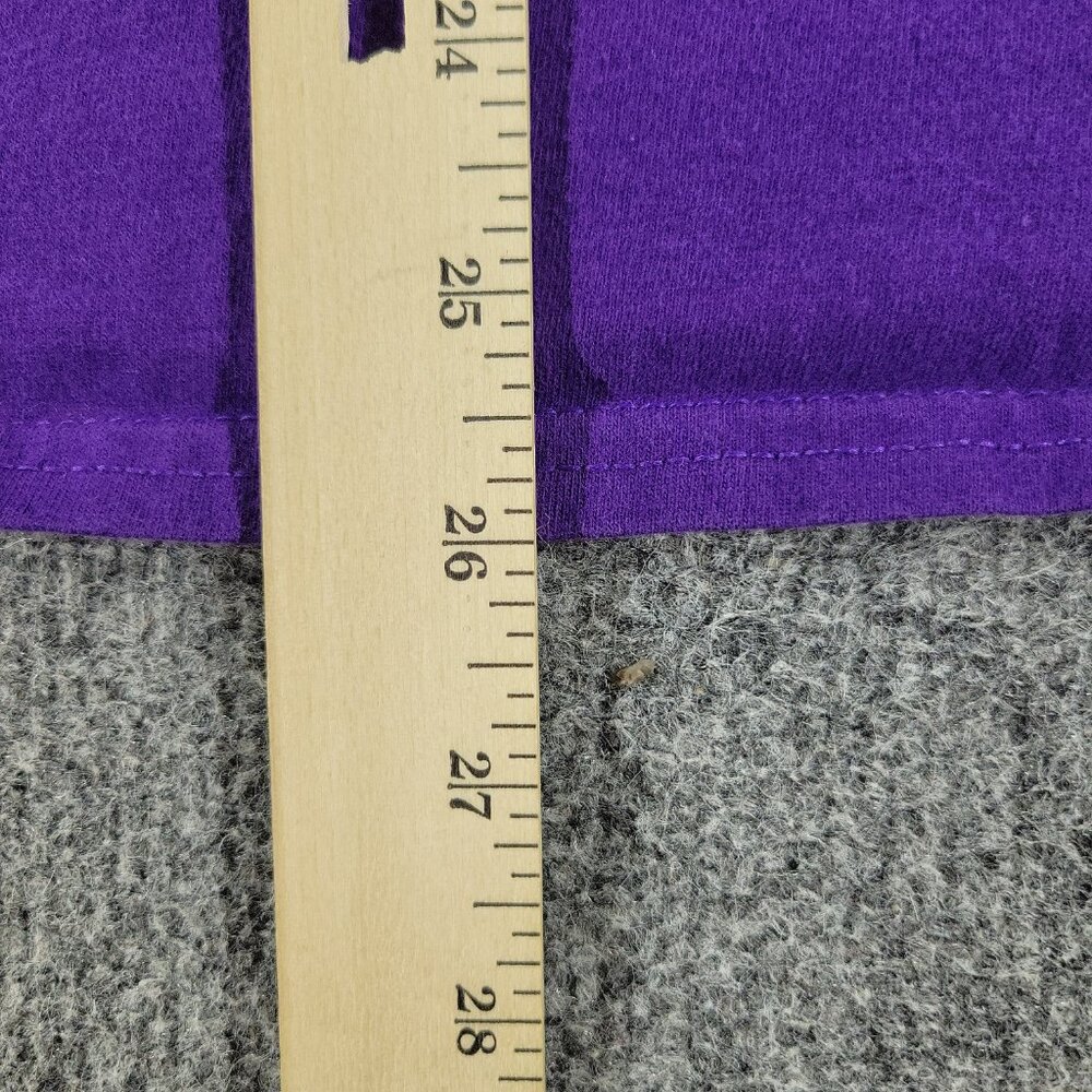 Basketball Shirt Men's Large Purple The Goat #24 Graphic Tee Short Sleeve Adult - Picture 11 of 12